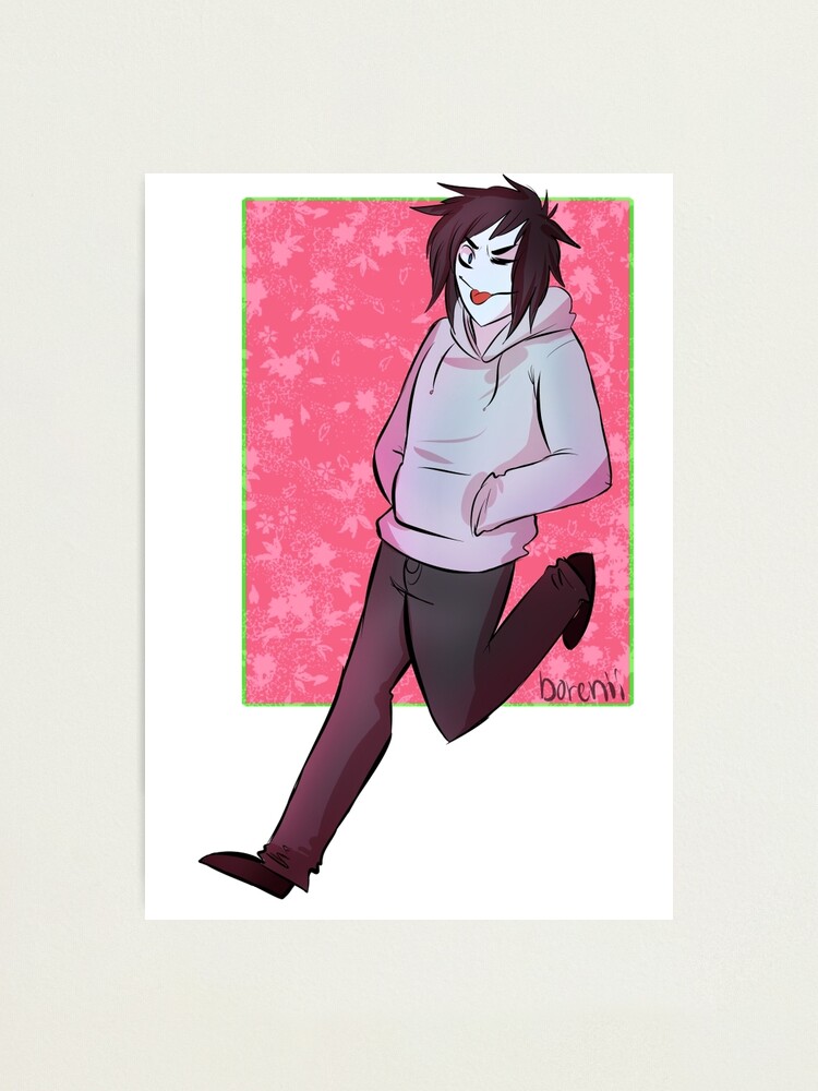 Jeff The Killer - Creepypasta Stylized Photographic Print for Sale by  Xiketico