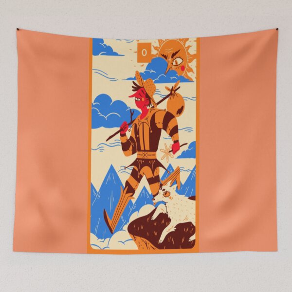 Item preview, THE FOOL TAROT CARD  designed and sold by julset.