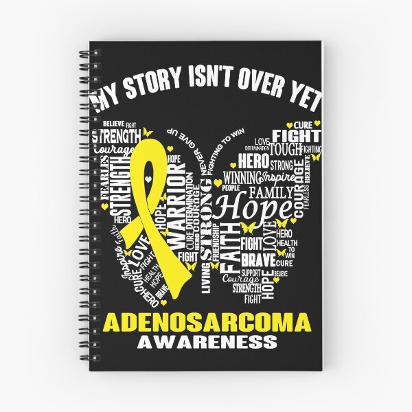 Item preview, My Story Isn't Over Yet Adenosarcoma Awareness designed and sold by RidnerStore.