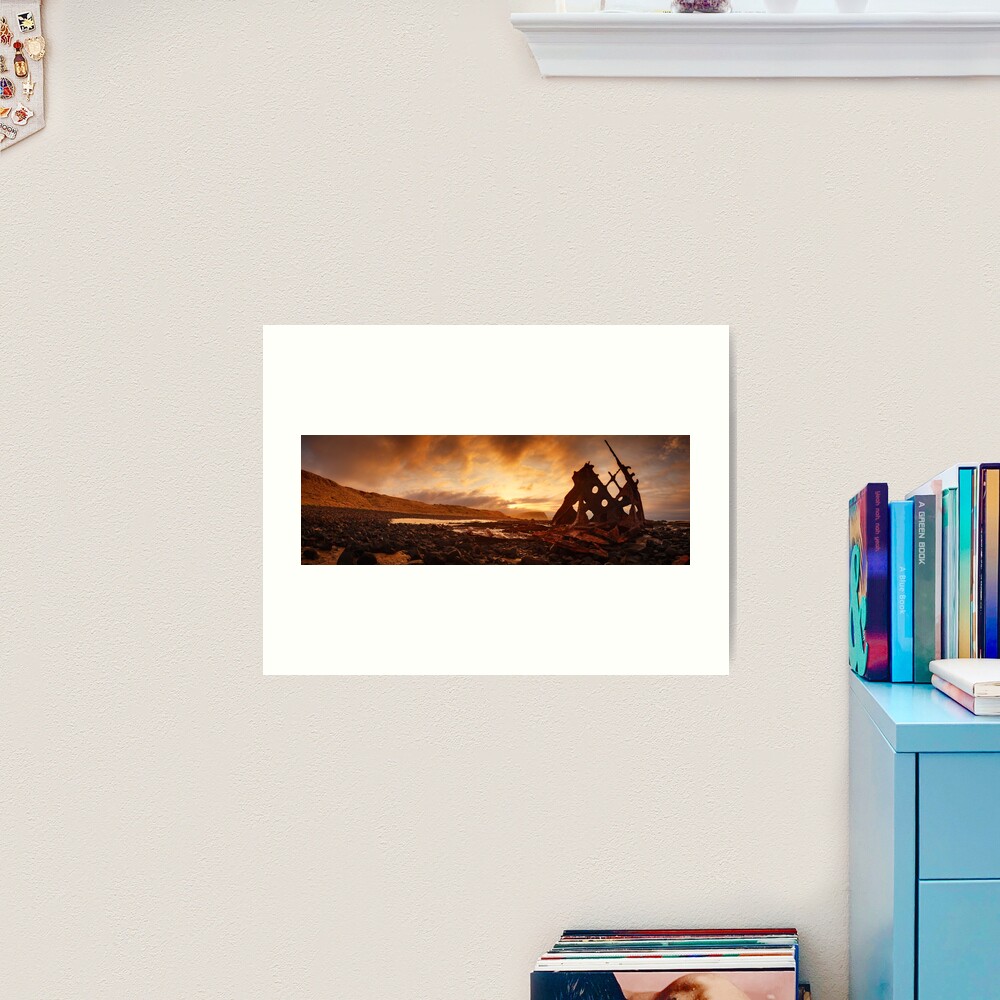 Speke Wreck, Phillip Island, Victoria, Australia Art Print