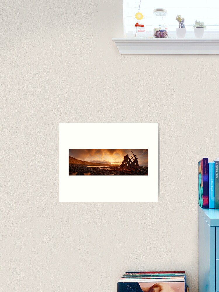 Thumbnail 2 of 3, Art Print, Speke Wreck, Phillip Island, Victoria, Australia designed and sold by Chockstone.