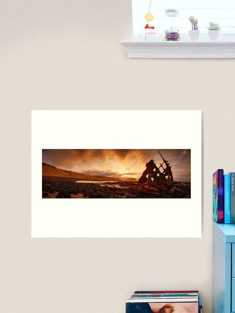 Thumbnail 1 of 3, Art Print, Speke Wreck, Phillip Island, Victoria, Australia designed and sold by Chockstone.