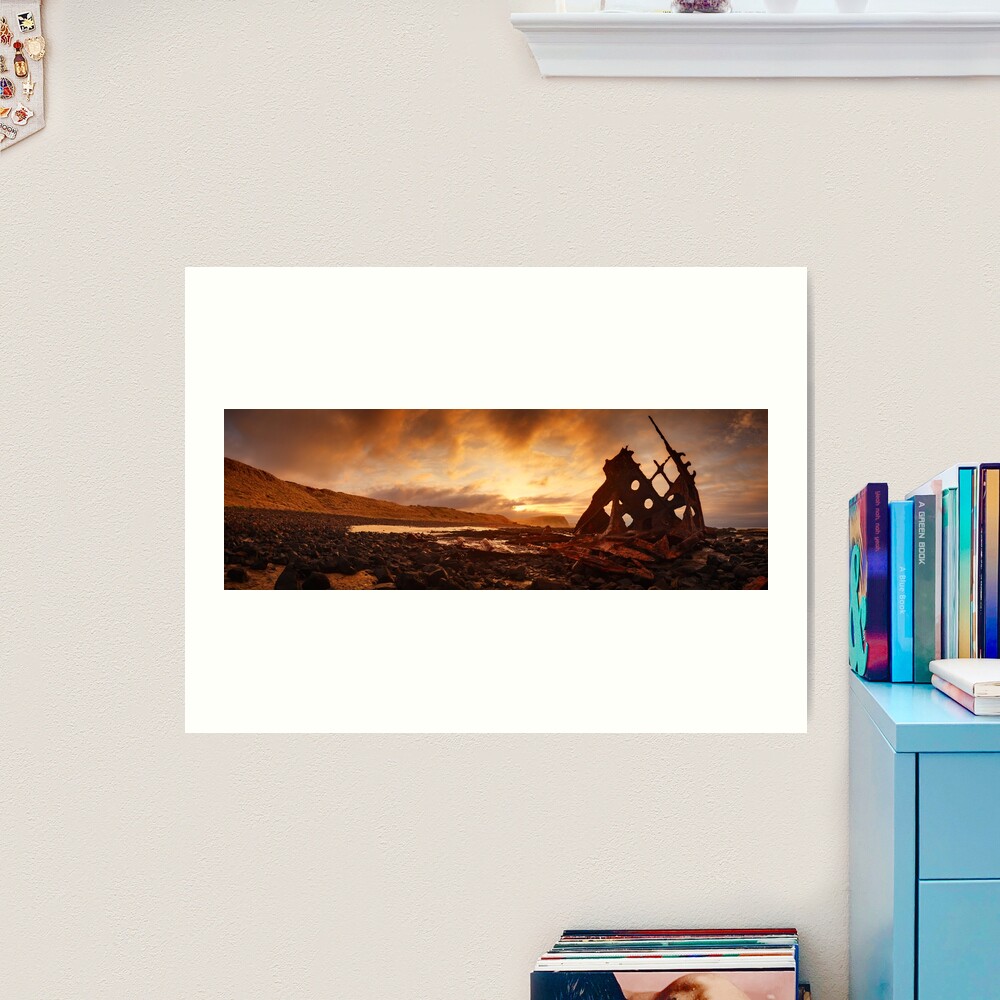 Speke Wreck, Phillip Island, Victoria, Australia Art Print