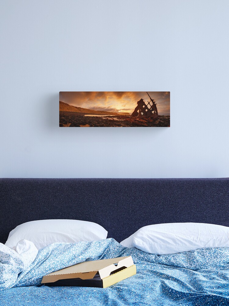 Thumbnail 2 of 3, Canvas Print, Speke Wreck, Phillip Island, Victoria, Australia designed and sold by Chockstone.