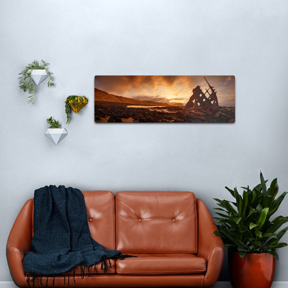 Speke Wreck, Phillip Island, Victoria, Australia Metal Print