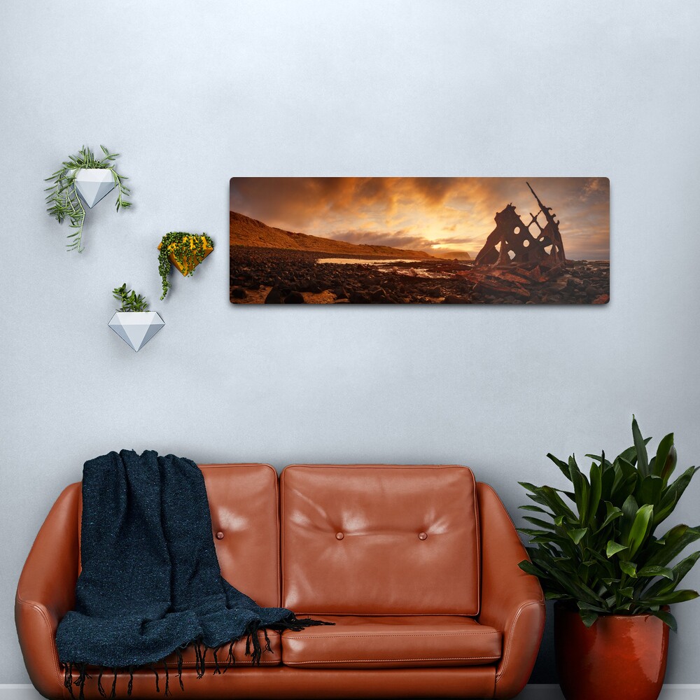 Speke Wreck, Phillip Island, Victoria, Australia Metal Print