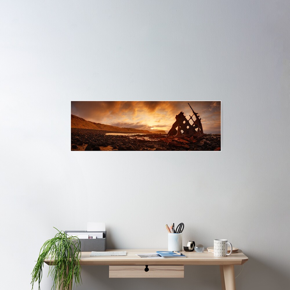 Speke Wreck, Phillip Island, Victoria, Australia Poster