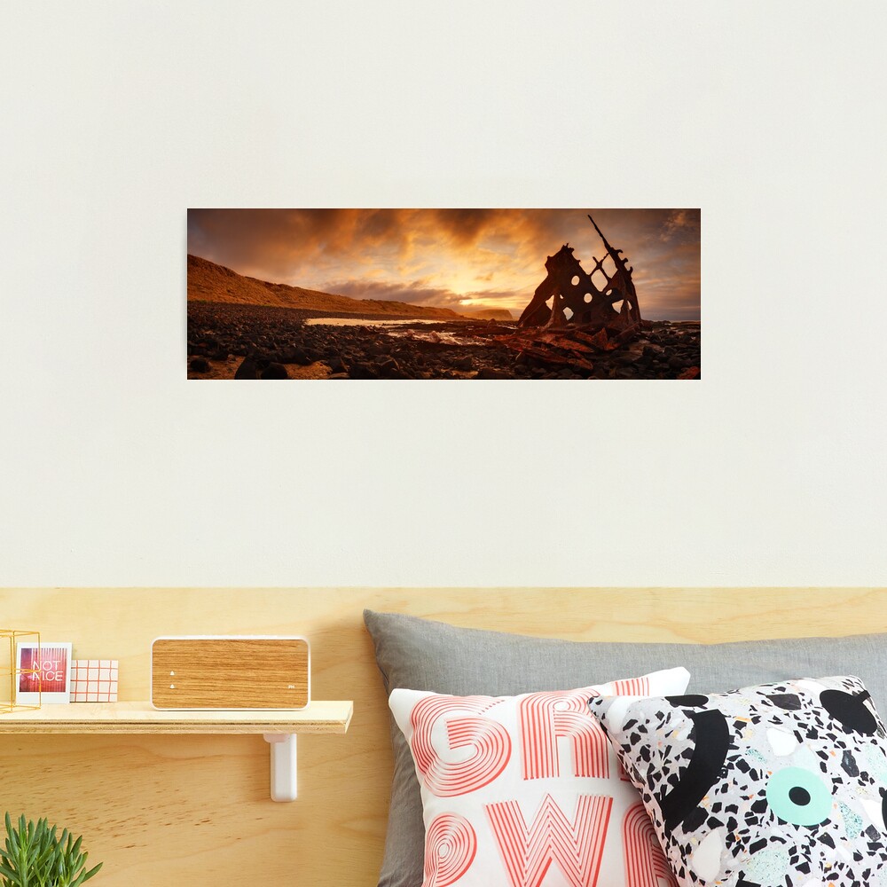 Speke Wreck, Phillip Island, Victoria, Australia Photographic Print