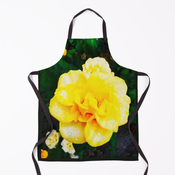 Item preview, Tender yellow rose after the rain covered with drops designed and sold by helenkaiy.