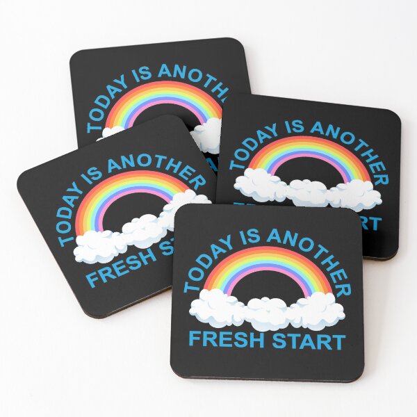 Item preview, Today Is Another Fresh Start - Baby Blue designed and sold by NoMatterLab.