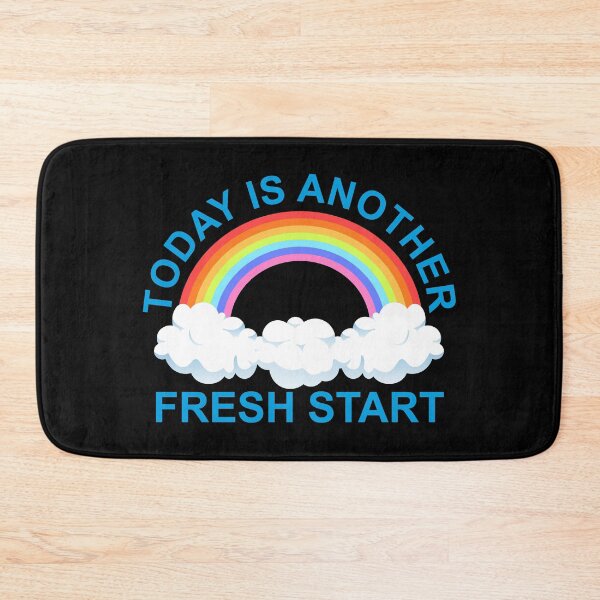 Item preview, Today Is Another Fresh Start - Baby Blue designed and sold by NoMatterLab.