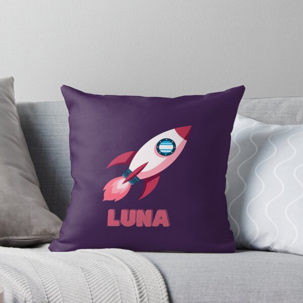 Item preview, Luna Personalised Spaceship designed and sold by melbournegirl.