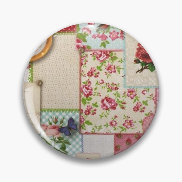 Aperçu de l'œuvre Romantique, patchwork de la Saint-Valentin créée et vendue par jwebmarket.