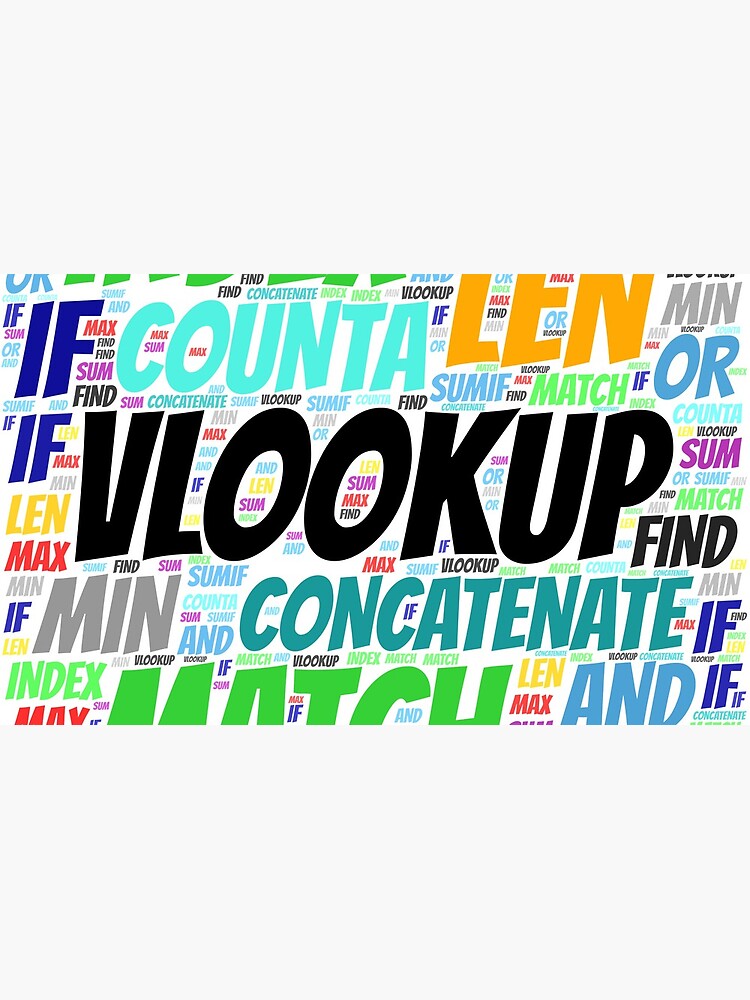 Thumbnail 4 of 4, Coffee Mug, Excel Word Cloud Square designed and sold by AnalystCave.