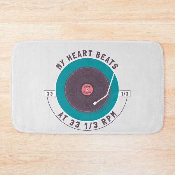 Item preview, My heart beats at 33 1/3 rpm, Record Collecting, Vinyl designed and sold by emmjott.