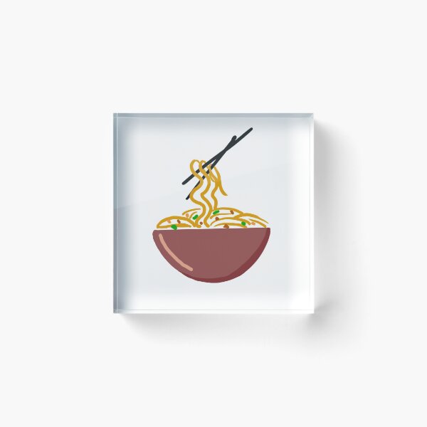 Item preview, Noodle bowl cartoon sticker designed and sold by papaipapai198.