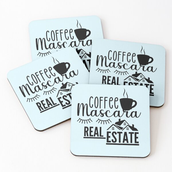 Item preview, Coffee Mascara Real Estate designed and sold by aoichan3939.