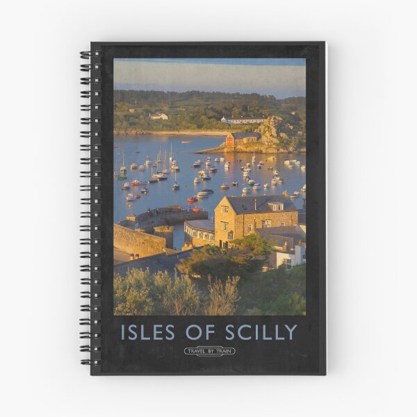 Item preview, Isles of Scilly Railway Poster designed and sold by andrewroland.