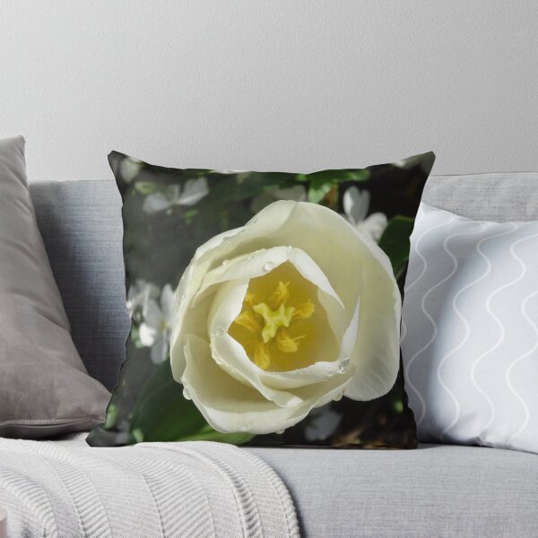 Item preview, Single white tulip designed and sold by Mary Taylor.