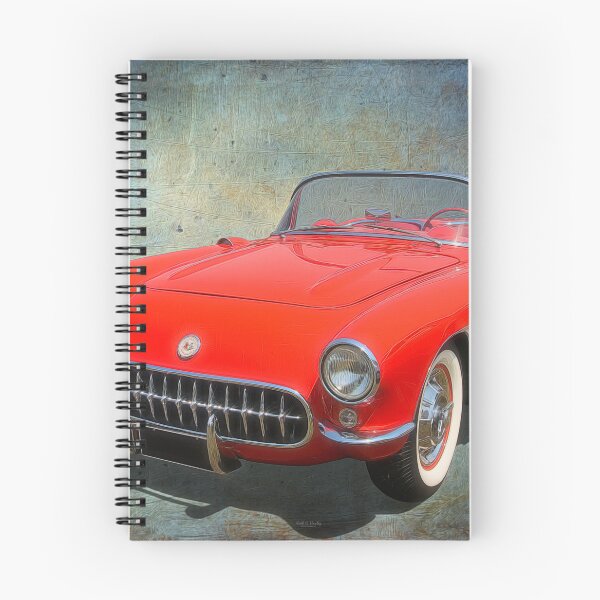 Aperçu de l'œuvre Petite Vette Rouge créée et vendue par Hawley Designs.