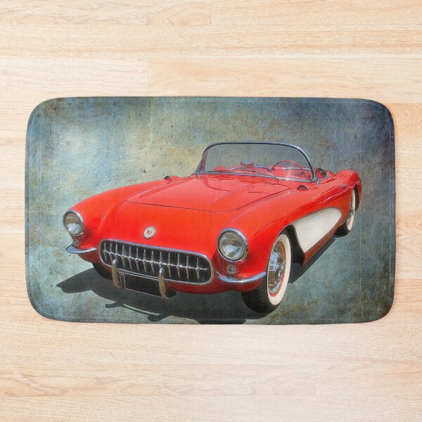 Aperçu de l'œuvre Petite Vette Rouge créée et vendue par Hawley Designs.