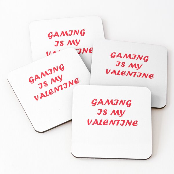 Item preview, GAMING IS MY VALENTINE designed and sold by TheDevilStore.