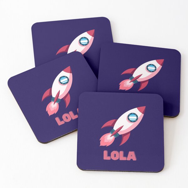Item preview, Lola Personalised Spaceship designed and sold by melbournegirl.
