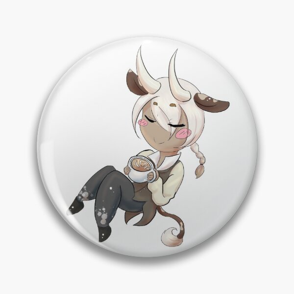 Item preview, Latte Coffe Cow Chibi designed and sold by kirielu.