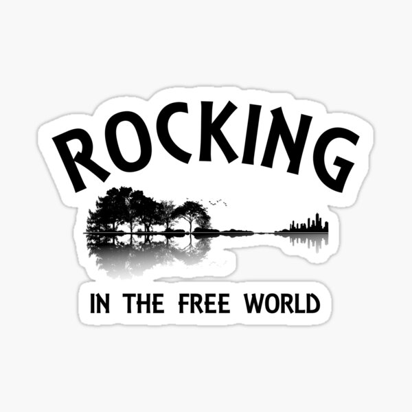 Item preview, Rocking in the free world designed and sold by Forever-Design.