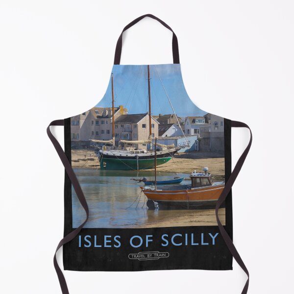 Item preview, Isles of Scilly Railway Poster designed and sold by andrewroland.