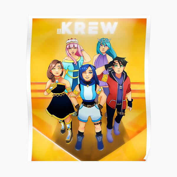 Funneh And The Krew Cartoon Posters | Redbubble