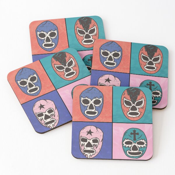 Item preview, Pop Art Luchadores designed and sold by GroovyRaffRaff.