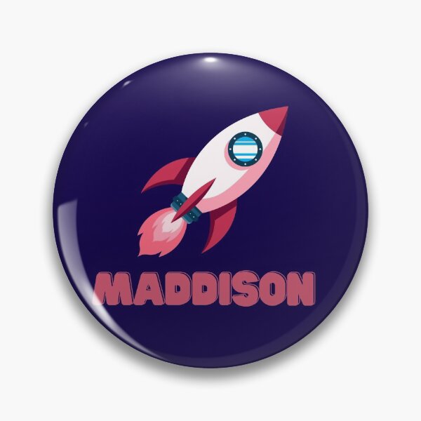 Item preview, Maddison Personalised Spaceship designed and sold by melbournegirl.