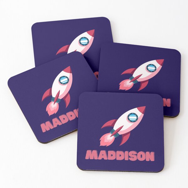 Item preview, Maddison Personalised Spaceship designed and sold by melbournegirl.