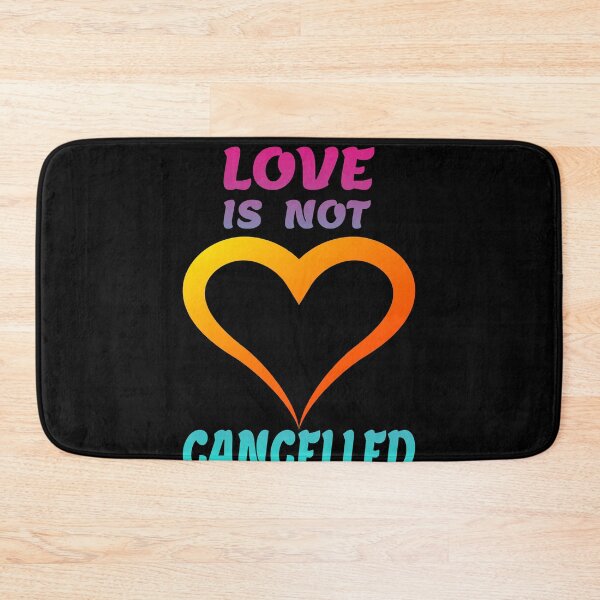 Item preview, Love is not canceled gift valentine's day heart love partner designed and sold by GOOD-TIME.