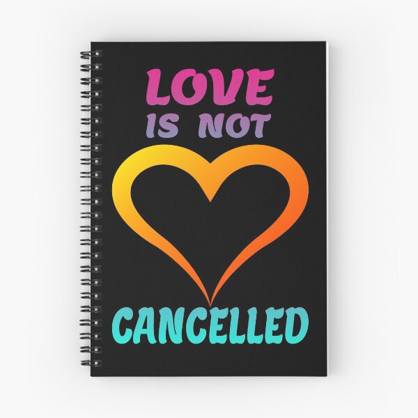 Item preview, Love is not canceled gift valentine's day heart love partner designed and sold by GOOD-TIME.