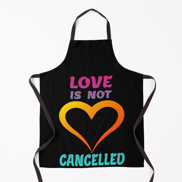 Item preview, Love is not canceled gift valentine's day heart love partner designed and sold by GOOD-TIME.