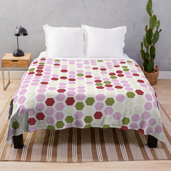 Item preview, Chrysanthemum hexagonal pattern designed and sold by EN-KI.