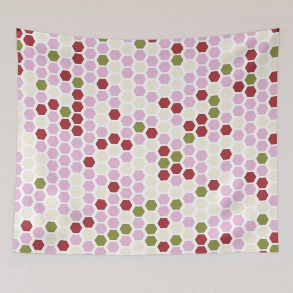 Item preview, Chrysanthemum hexagonal pattern designed and sold by EN-KI.