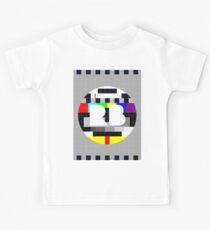 Redbubble Default Test Pattern Kids Tee