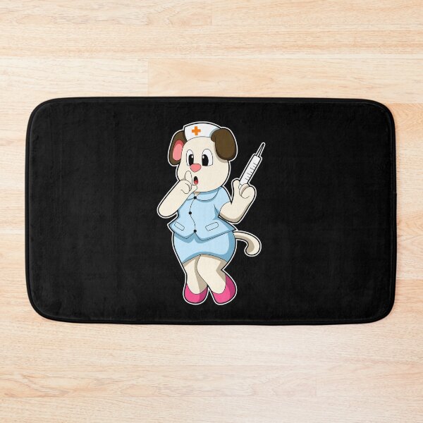 Item preview, Dog as Nurse with Syringe designed and sold by Snabdesign84.