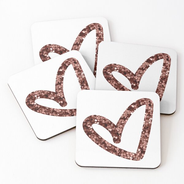 Item preview, Glitter Love Heart designed and sold by Walk-It-Off.
