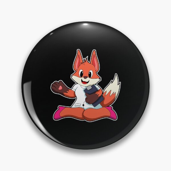 Item preview, Fox as Nurse with Notepad designed and sold by Snabdesign84.