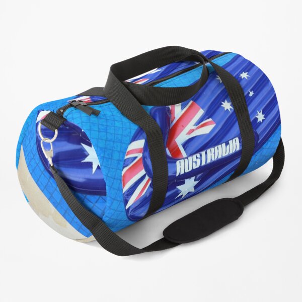 Floating Australian Flag Thong Lounge in the Pool Duffle Bag