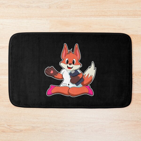 Item preview, Fox as Nurse with Notepad designed and sold by Snabdesign84.