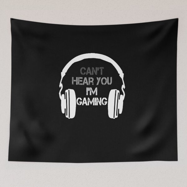 Item preview, Can't Hear You I'm Gaming Headset Funny Gamer Gift designed and sold by Hyper-Field.