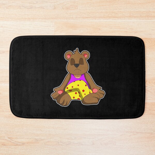 Item preview, Bear Yoga Fitness Meditation designed and sold by Snabdesign84.