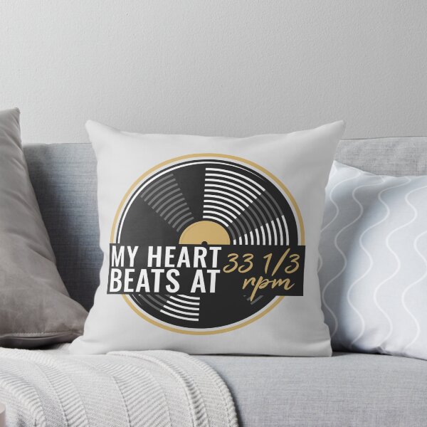 Item preview, My heart beats at 33 1/3 rpm, Vinyl Lovers Record Collectors designed and sold by emmjott.
