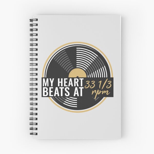 Item preview, My heart beats at 33 1/3 rpm, Vinyl Lovers Record Collectors designed and sold by emmjott.