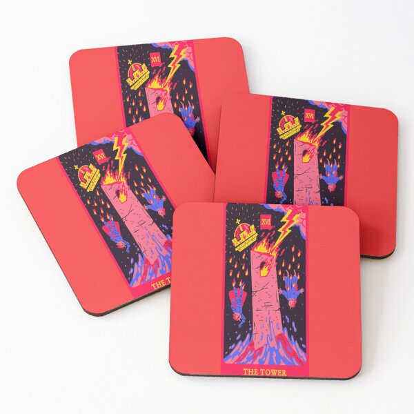 Item preview, THE TOWER TAROT CARD  designed and sold by julset.